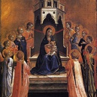 Madonna col bambino e dodici angeli