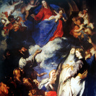 Ritratto della marchesa Paolina Adorno Brignole Sale (Brignole Sale) Pittura  di Antonie Van Dyck (1599-1641) 1621-1625 Dim. 288x198 cm Genes, Galleria di  Palazzo Rosso