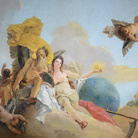 Giambattista Tiepolo, La Verità svelata dal Tempo, 1744 circa, Olio su tela, 338 x 251 cm, Musei Civici di Vicenza, Palazzo Chiericati