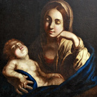 Madonna col bambino dormiente