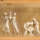 Antonio Canova, Il mercato degli amorini (verso), 1806 circa. Tempera su tela, 115 x 315 cm. Bassano del Grappa, Museo-Biblioteca-Archivio, M3-M4