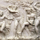 Baccio Bandinelli, L'ebbrezza di Noè (particolare), marmo. Firenze, Museo Nazionale del Bargello