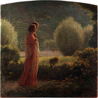 Giuseppe Pellizza da Volpedo, L’amore nella vita, 1901-1902. Olio su tela, 93 x 92 cm