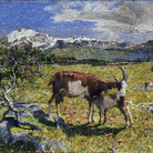 Giovanni Segantini, Alpe di maggio, 1891, olio su tela, 54 x 86 cm