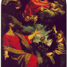 San Vincenzo Martire in adorazione della Vergine col Bambino
