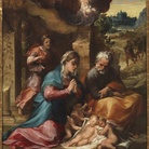 Michelangelo Anselmi. L'Adorazione del Bambino