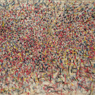 Tancredi Parmeggiani, Primavera, 1951 (datato 1952), Guazzo e pastello su carta, 100 x 69.8 cm, The Museum of Modern Art, New York | Donazione Peggy Guggenheim, 1952
