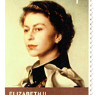 The Stamps of the Queen. Homage to Elizabeth II