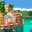 Alfredo Pieramati. Colors for Portofino