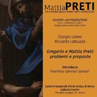 Incontri con Mattia Preti
