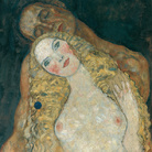 Gustav Klimt, Adamo ed Eva (incompiuto), 1917?18. Olio su tela, cm 173 x 60. Vienna, Belvedere © Belvedere, Vienna