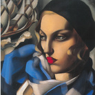 Tamara de Lempicka, La sciarpa blu, 1930. Olio su tavola, 56,50 x 48cm, Collezione privata. © Tamara Art Heritage. Licensed by MMI NYC/ ADAGP Paris/ SIAE Roma 2015