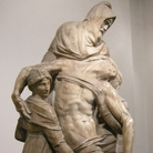 Michelangelo Buonarroti, Pietà Bandini, 1547-1555 circa. Scultura in marmo, 226 cm. Museo dell'Opera del Duomo, Firenze