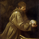 Caravaggio. San Francesco in Meditazione