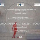 Lino Mannocci. Recent works