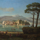 Gaspar van Wittel, Isole Borromee, Circa 1686-1690, Olio su tela, 90.5 × 156 cm, Inv. 19, Roma, Gallerie Nazionali di Arte Antica | © Gallerie Nazionali di Arte Antica, Roma (MiC) - Bibliotheca Hertziana, Istituto Max Planck per la storia dell'arte / Enrico Fontolan