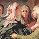 Pontormo (Jacopo Carucci; Pontorme, Empoli 1494-Firenze 1557), Visitazione, 1528-1529 circa; olio su tavola; cm 202 x 156. Carmignano, Pieve di San Michele Arcangelo