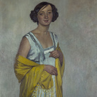 Felix Vallotton, Ritratto di signora con scialle giallo, 1909, Olio su tela, Aargauer Kunsthaus | Courtesy of Studio Esseci 2016