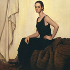Bruno Croatto, Ritratto di donna in abito nero, 1931, Collezione d'arte della Fondazione CR, Trieste