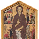 Maestro della Maddalena (Firenze, attivo nella seconda metà del XIII secolo), Santa Maria Maddalena e otto episodi della sua vita, 1285 circa, tavola. Firenze, Galleria dell’Accademia