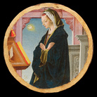Polittico Griffoni, 1472-1473 circa, Francesco del Cossa, Vergine Annunciata, Gazzada, Collezione Cagnola