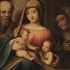 Prestiti dalla Pinacoteca Malaspina - Sacra Famiglia di Correggio / Velo della Veronica di Giambono