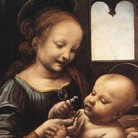 Leonardo da Vinci. Madonna Benois