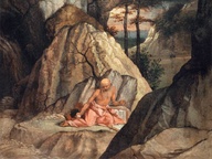 immagine di San Gerolamo penitente nel deserto