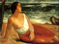 immagine di Donna al mare