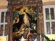 immagine di San Carlo Borromeo in gloria