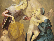 immagine di Allegoria della salvezza con la Vergine e il Bambi