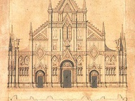 immagine di Progetti per la facciata della chiesa