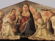 immagine di Madonna con il Bambino, Santi e Angeli