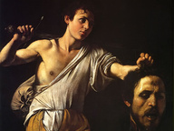 immagine di Davide con la testa di Golia