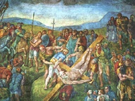 immagine di Crocifissione di San Pietro