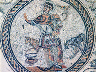 immagine di Mosaico del Buon Pastore dall'abito singolare