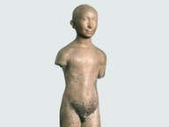 immagine di Nudo di giovinetto (Ritratto del figlio) (Nudo in piedi) (Adolescente)