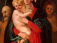 immagine di Sacra famiglia con San Giovannino