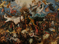 immagine di Pieter Bruegel Il Vecchio, La caduta degli angeli ribelli