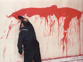 mostra Hermann Nitsch. Azionismo pittorico - eccesso e sensibilità - Hermann Nitsch