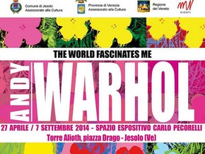 mostra Andy Warhol. The world fascinates me - Andy Warhol