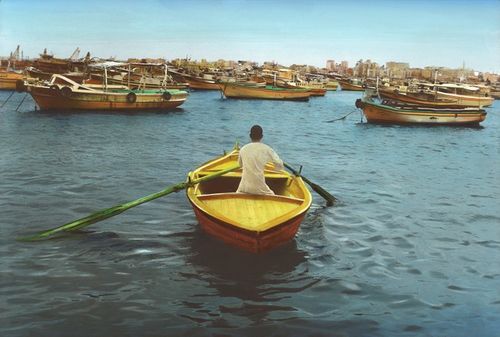 Youssef Nabil, <em>Say Goodbye, Self Portrait</em>, Alexandria, 2009 | &copy; Youssef Nabil<br />