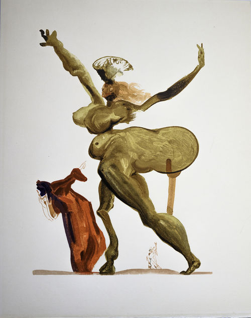 Salvador Dal&iacute;, <em>Divina Commedia, Inferno, Canto 33</em>