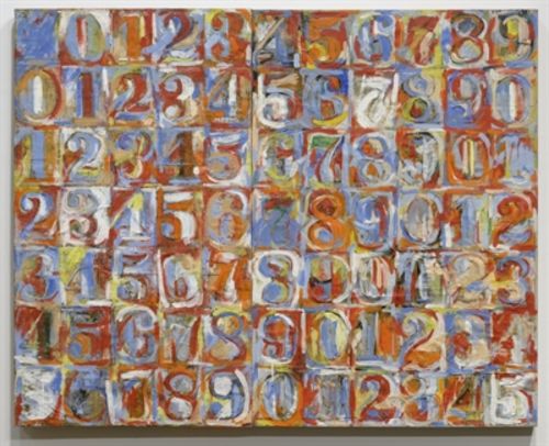 Elaine Sturtevant, John coloured numbers