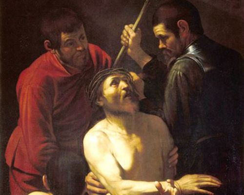 Michelangelo Merisi da Caravaggio, Incoronazione di spine (1605)