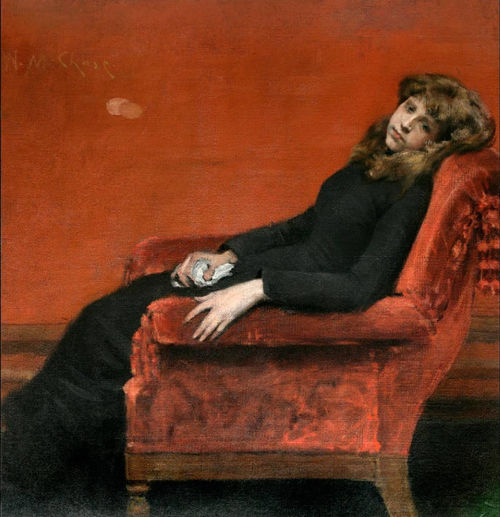 William Merritt Chase, <em>The Young Orphan</em>, 1884, National Academy of Design, New York