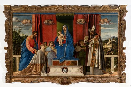 Giovanni Bellini, <em>Pala Barbarigo</em>, 1488, Olio su tela, Venezia, Palazzo Ducale<br />
