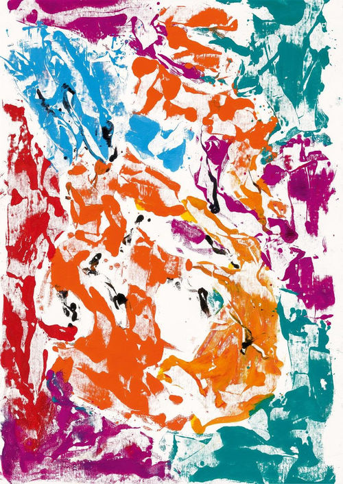 Georg Baselitz, <em>Archinto lacht (Archinto Ride)</em>, 2020, Olio su tela, 233 x 163 cm I Foto: Jochen Littkemann, Berlino | &copy; Georg Baselitz 2021 / Gagosian<br />