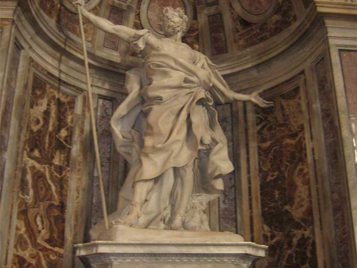 <em>San Longino</em>, Gian Lorenzo Bernini, 1628-1638, San Pietro, Città del Vaticano, Roma | Courtesy of Wikimedia Commons<br />