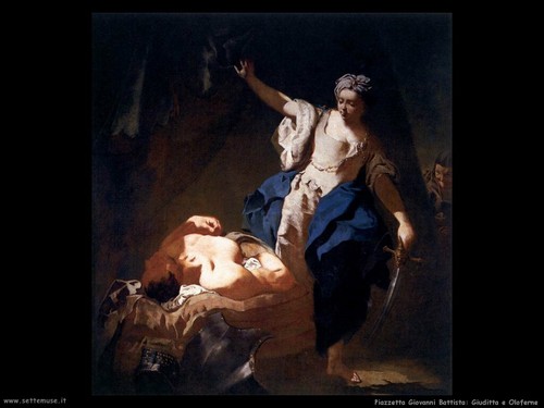 Giovanni Battista Piazzetta, <em>Giuditta e Oloferne</em>, 1748, Venezia, Scuola Grande dei Carmini.